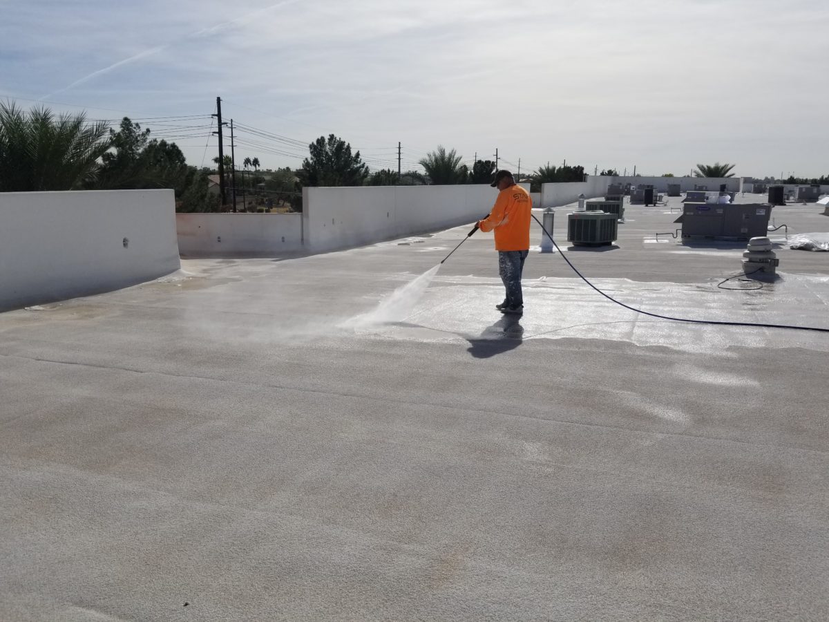 Elastomeric Roof Coating & Waterproofing Protection