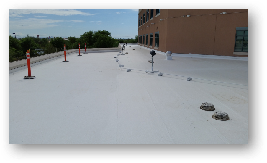 roof repair system for hospitals assisted-living
